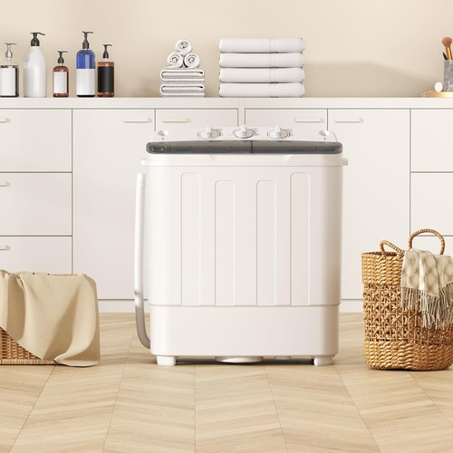 Portable washing machine and - washing,